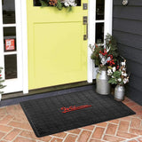 WELCOME RED LOGO MATS